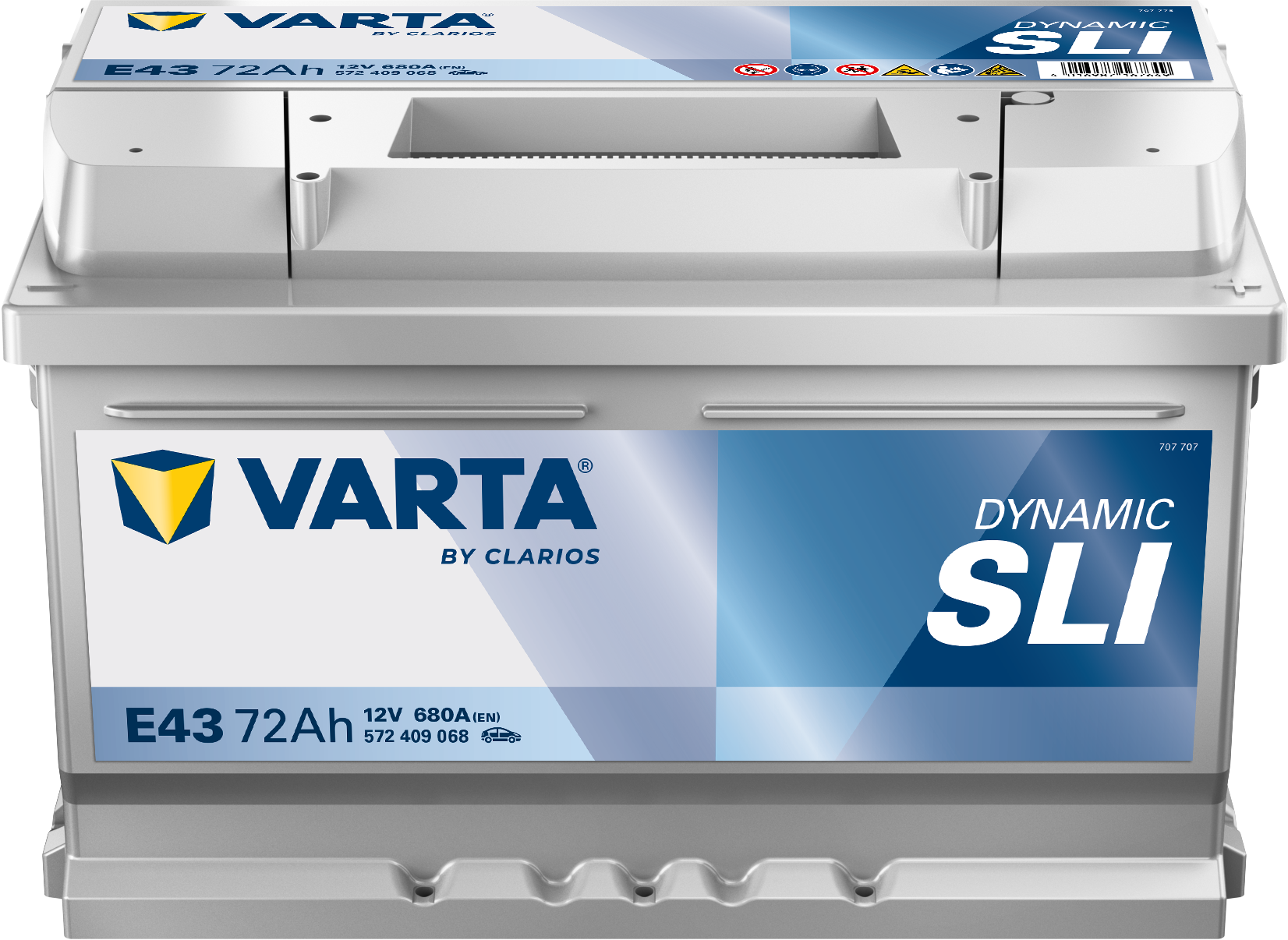 VARTA Dynamic SLI batteri 12V 72Ah E43