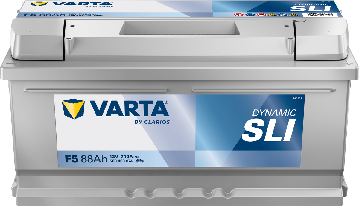 VARTA Dynamic SLI batteri 12V 88Ah F5