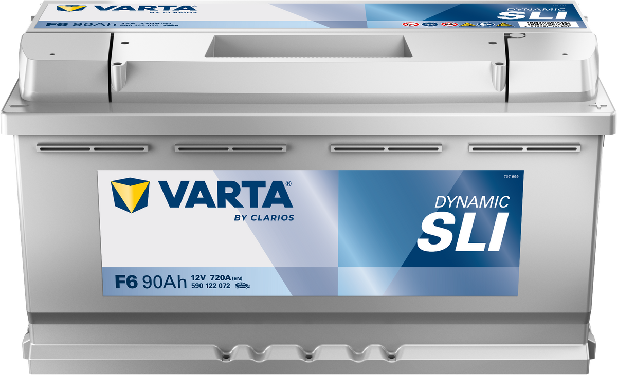 VARTA Dynamic SLI batteri 12V 90Ah F6