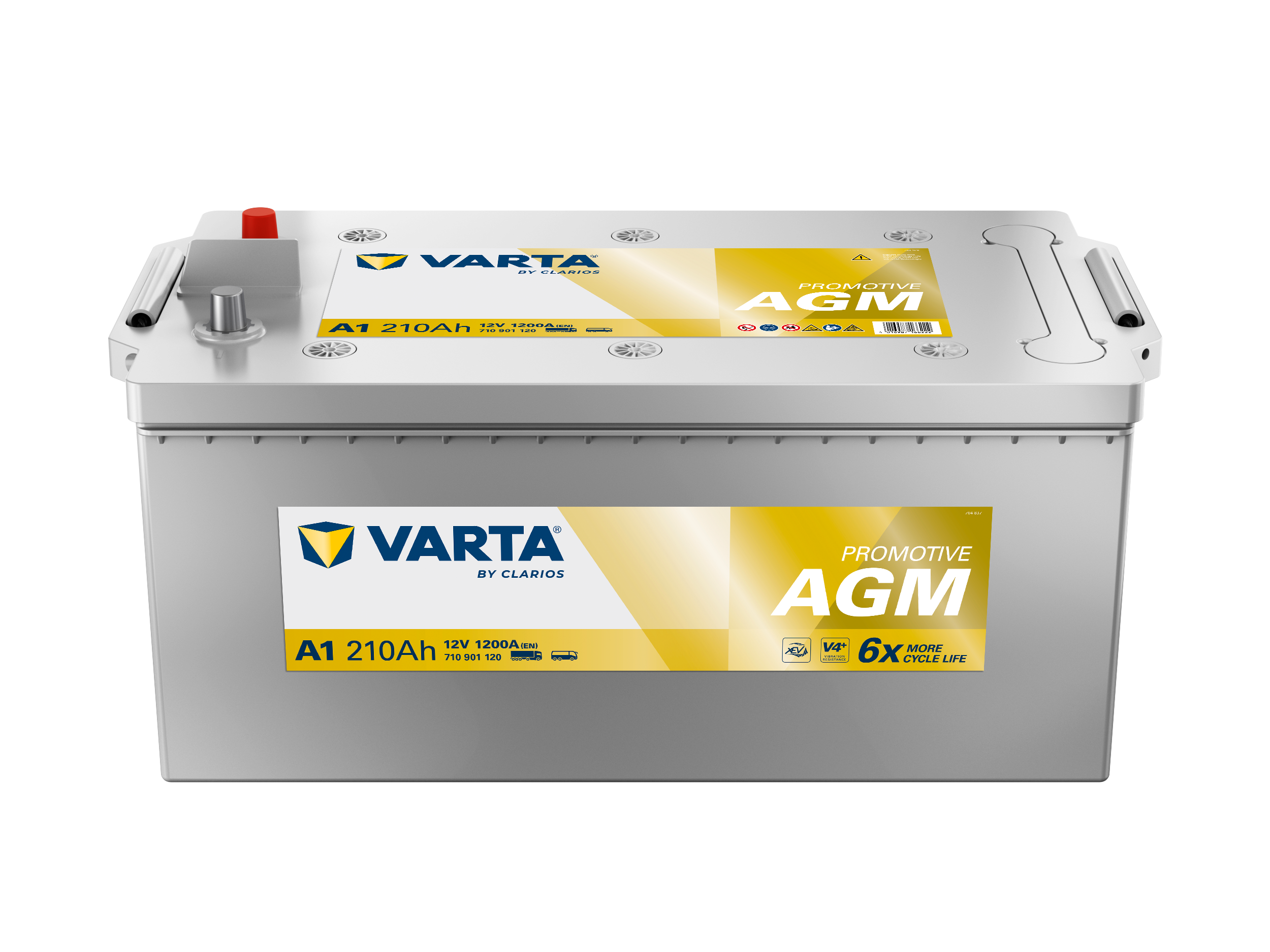 VARTA ProMotive AGM batteri 12V 210Ah A1