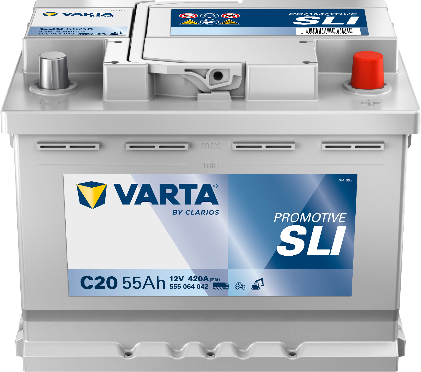 VARTA ProMotive SLI batteri 12V 55Ah C20