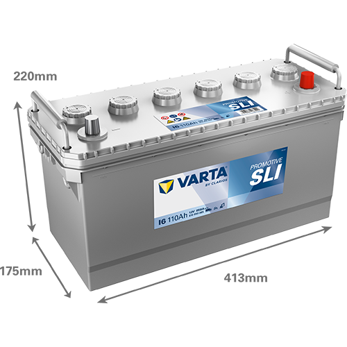 VARTA ProMotive SLI batteri 12V 110Ah I6