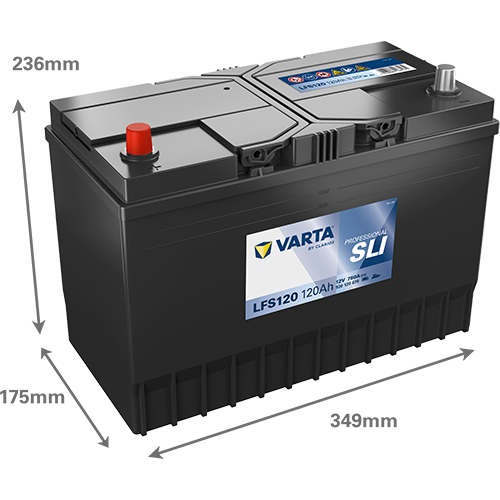 VARTA Professional Starter batteri 12V 120Ah LFS120