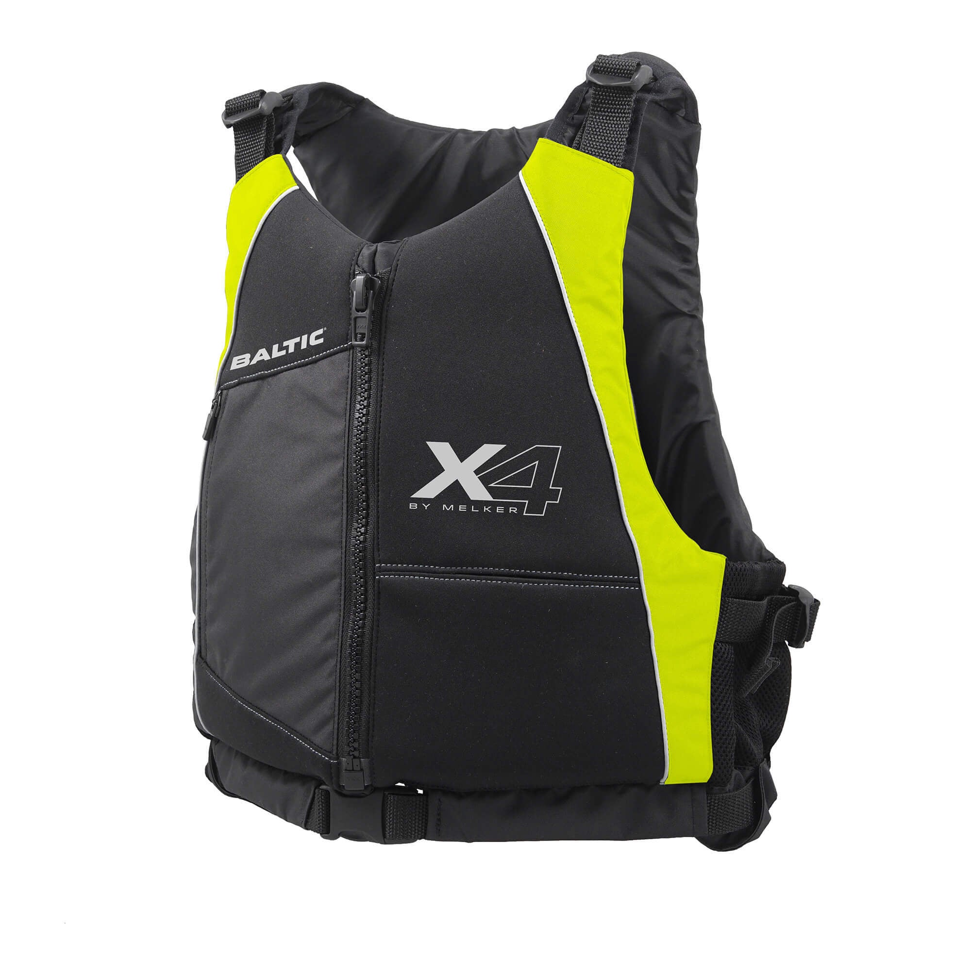 X4 kajakvest Sort-UV_Gul BALTIC 5231