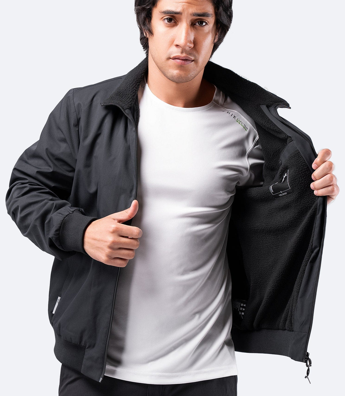 Mens Flight Jacket - Black
