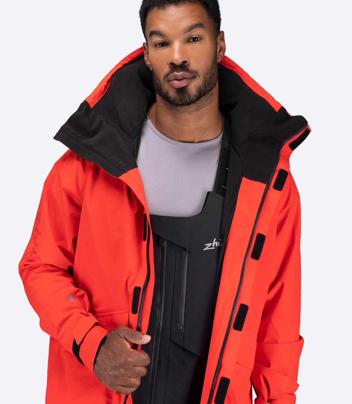 Mens OFS600 Offshore Cruising Jacket - Flame Red