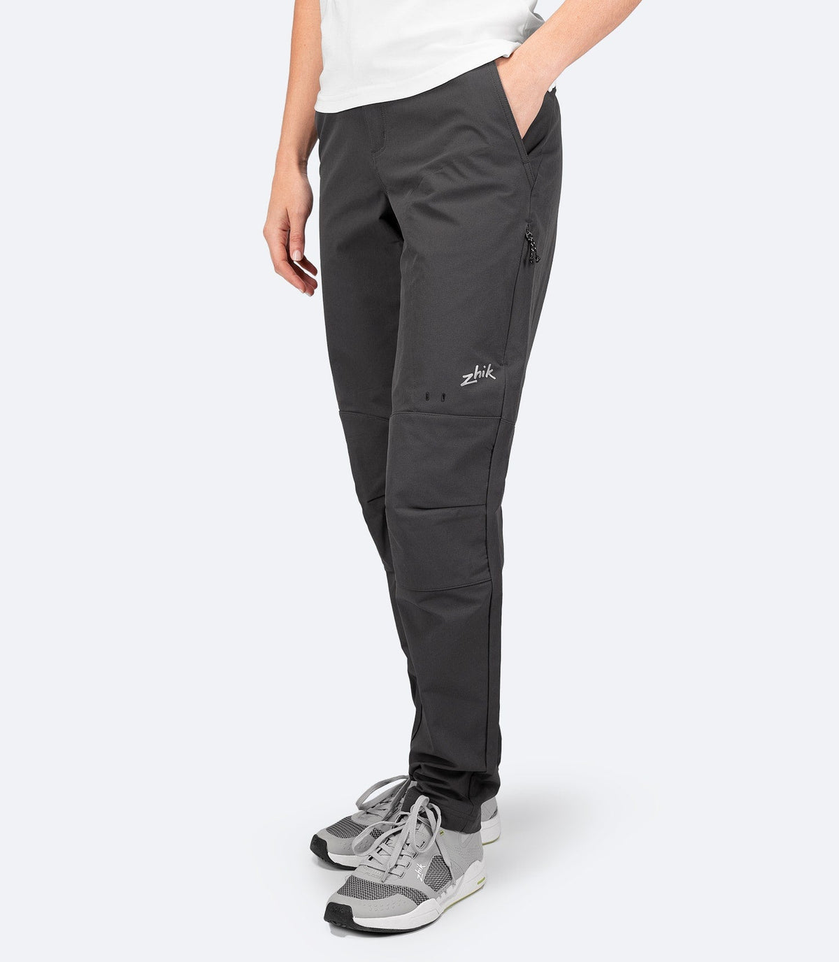 Womens Dark Grey Deck Pant