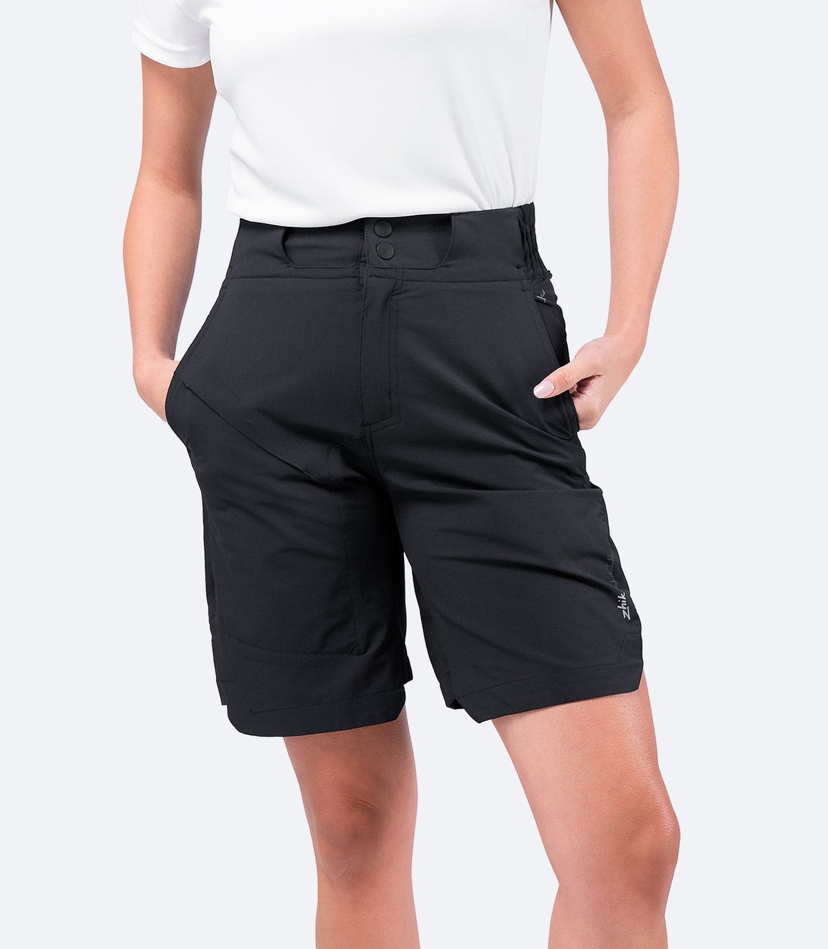 Womens Black Elite Shorts