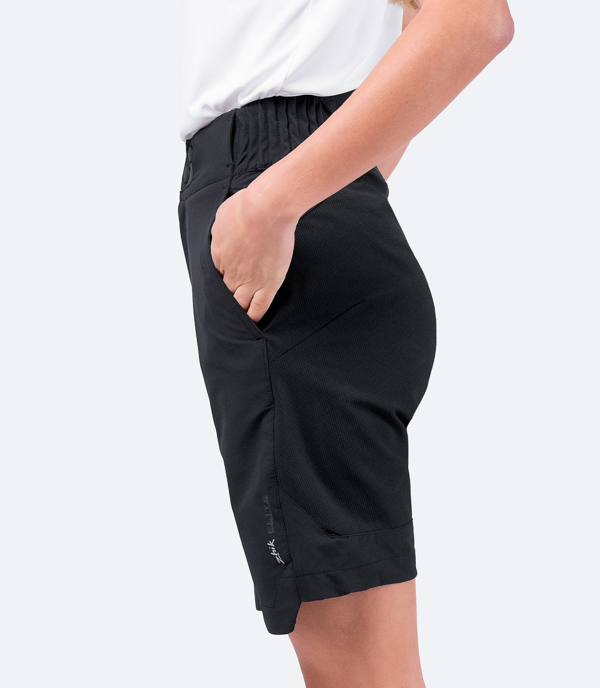 Womens Black Elite Shorts