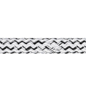 Liros TopGrip 10mm hvid/sort - 10mm x 20 mtr.
