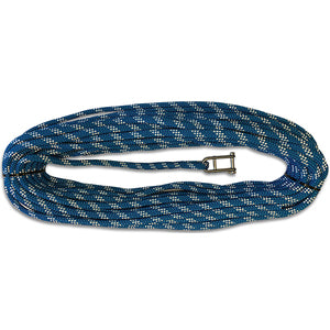 Liros fald m/nøglesjækel 8mm x 30 mtr blå/hvid