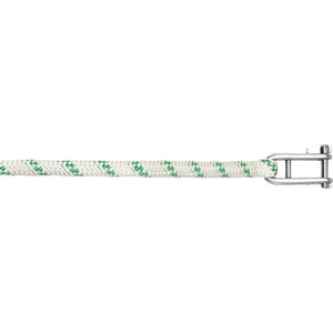 Liros LSP-32 fald m/sjækel 10mm x 30 mtr hvid/grøn