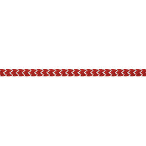 Liros Dyneema Spi 8mm rød-hvid
