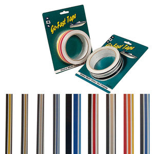 Psp go-fast stafferingstape 3xblå striber 21mm x 10m
