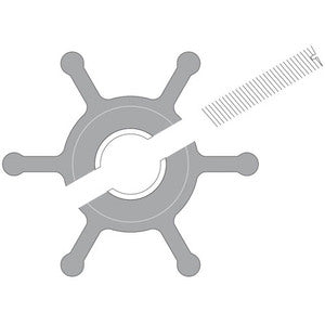 Johnson Impeller 09-1026B Nitril Ø50,8mm