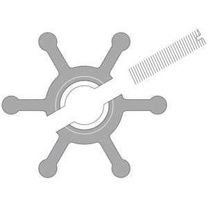 Johnson Impeller 09-808B Ø40 mm