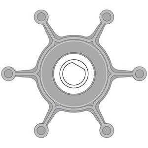 Johnson Impeller 09-824P-9 Ø50,8 mm