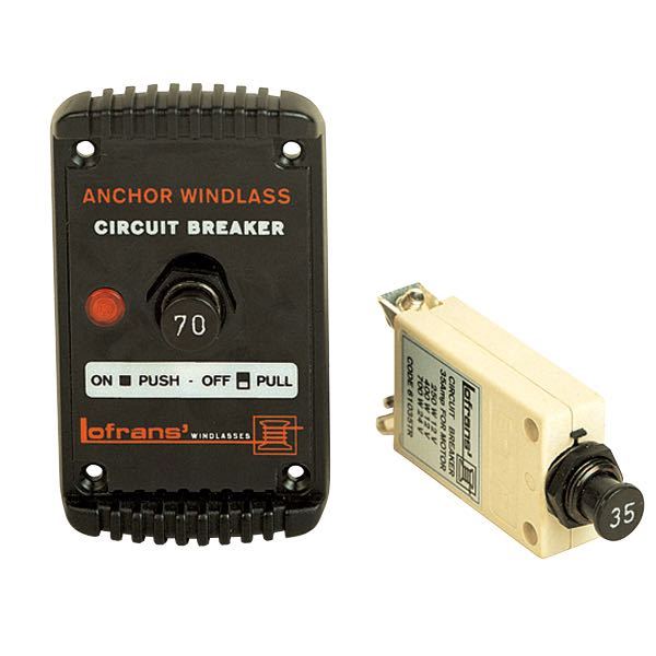 Lofrans Automatsikring 100Amp med holder