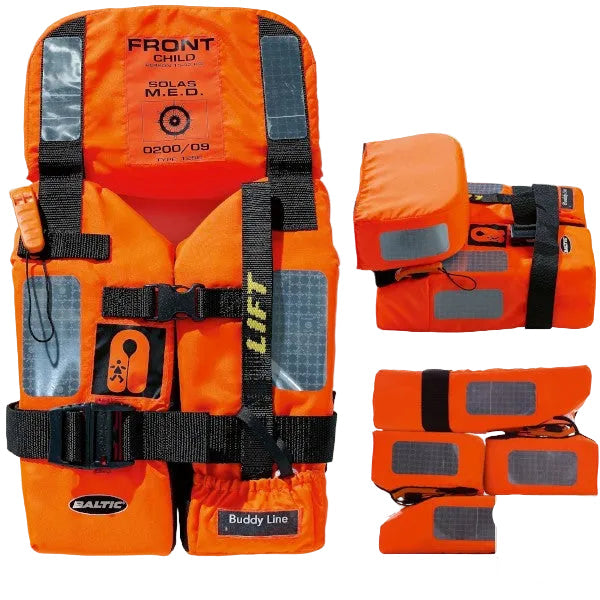 SOLAS 2010 Child 15-43 Orange BALTIC 1040