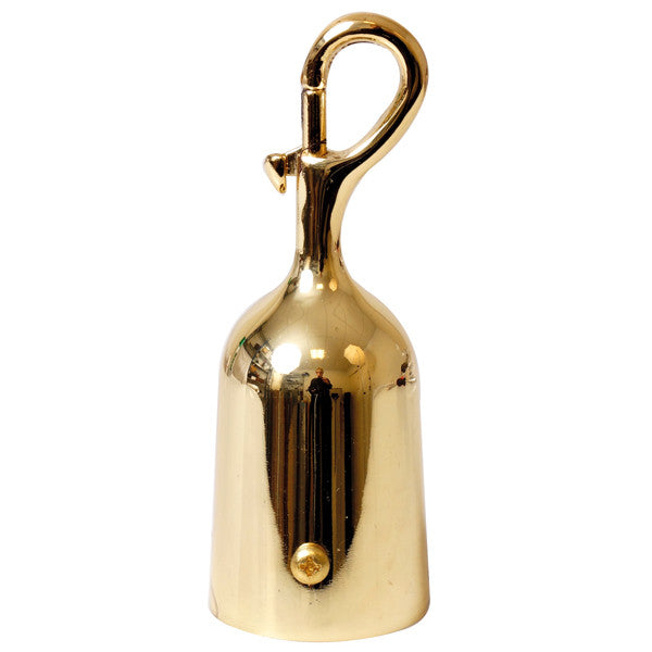 Gelænder endebeslag messing med hage ø36mm