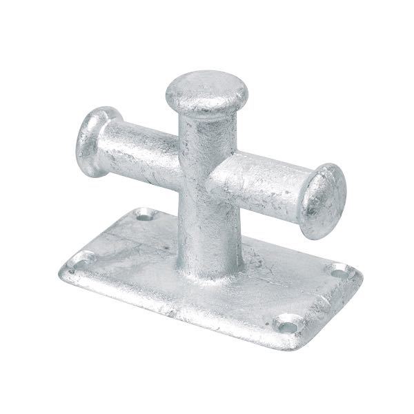 Bro pullert galvaniseret enkel