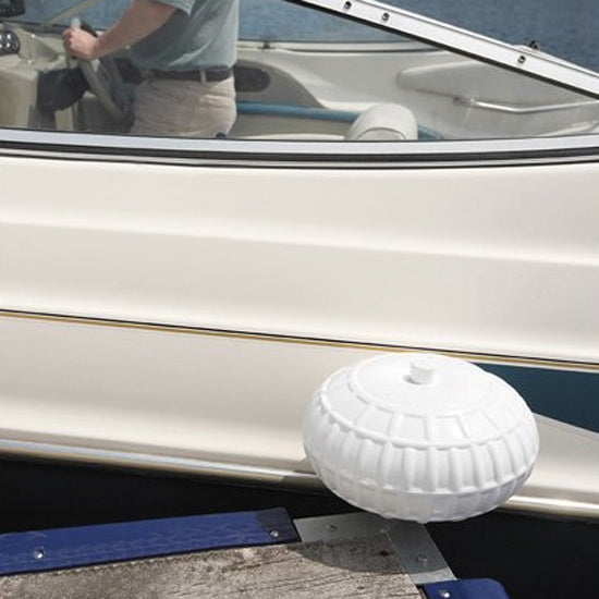 Dock Edge fortøjningshjul Ø229mm med 90 grader hjørne beslag