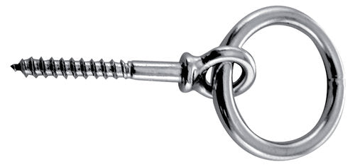 Bådring med træskrue rf 12mm