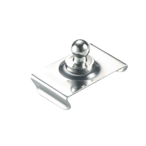 Loxx tap med RF stål plade til vindskærm 24mm, 10stk