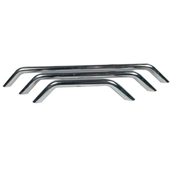 Håndlister AISI 316 rustfrit stål L-750mm Ø25mm