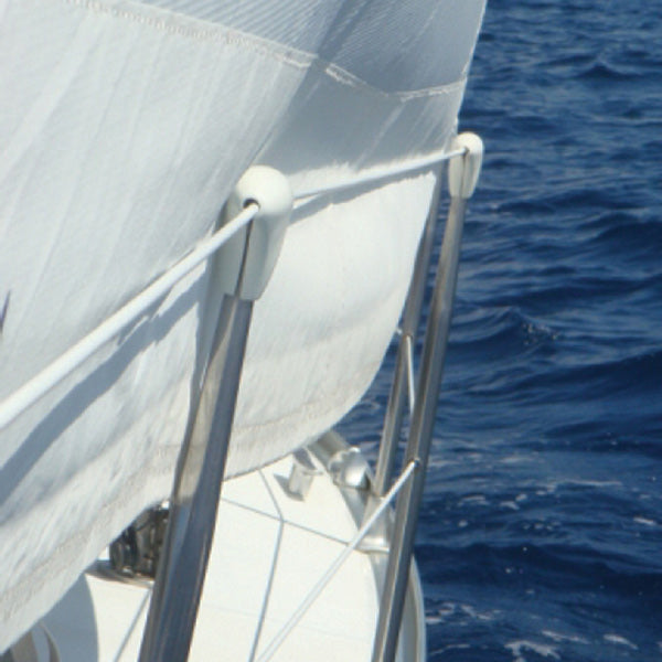 Ocean flexible scepter top beskytter i hvid 4 stk