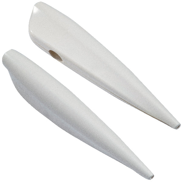 Ocean flex søgeænder vantskrue beskytter i hvid l-32cm 2 stk