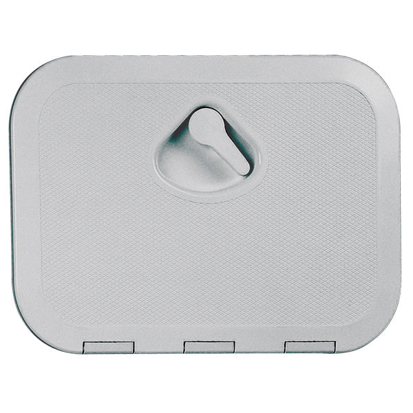 Nouva rade topline luge grå 353x606mm - hul mål 283x530mm