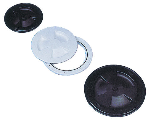 Nuova Rade inspektionsluge sort Ø104/143mm