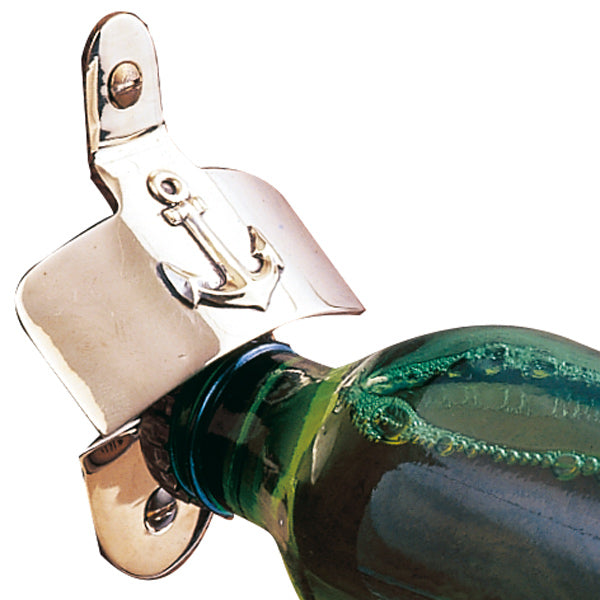 Flaskeåbner vægmonteret