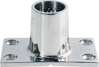 Bundbeslag firkantet Ø22mm-90 grader RF stål