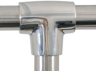 T-stykke Ø22mm - 90 grader RF stål
