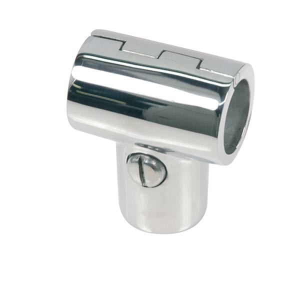 T-stykke Ø25mm - 90 grader hængslet RF stål