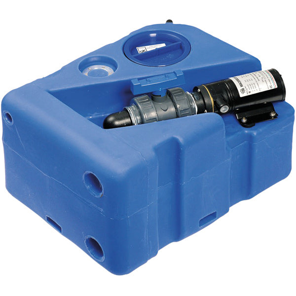 Septiktank 40l med macerator 50x39x30cm