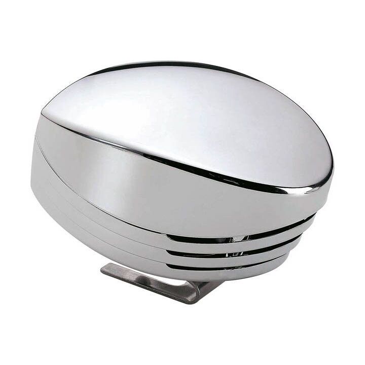 Enk.el horn 12v mini forkromet