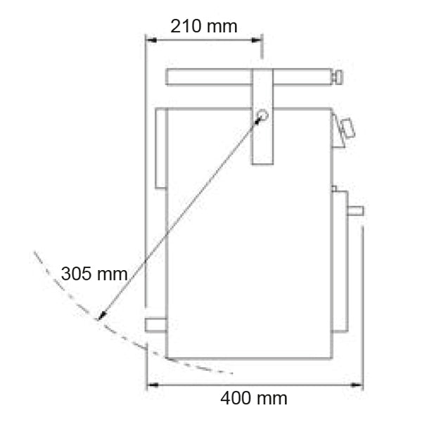Tasman 4500 fritstående 2-blus kogeplade, El-tændning, grill