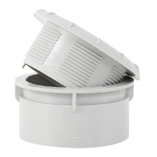 1852 Rund luftdyse grå 60 mm