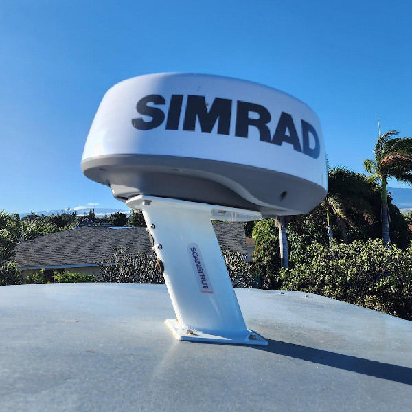 ScanStrut PowerTower til radar, hvid 250mm/10"