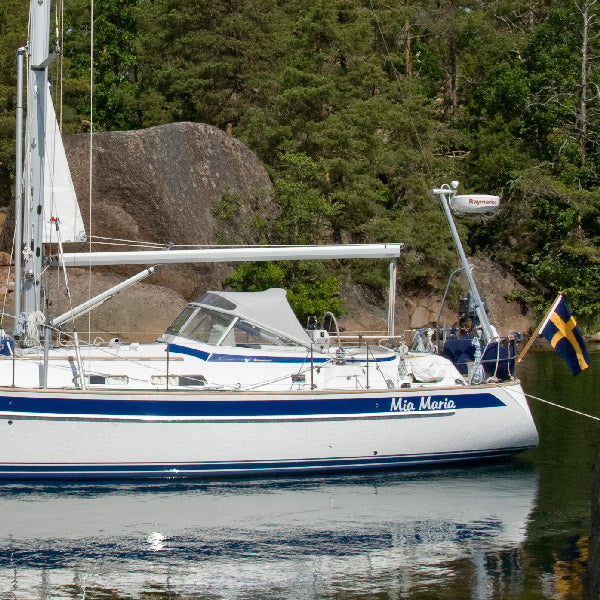 ScanStrut Radar mount Selvnivellerende, radar bagved bagstag