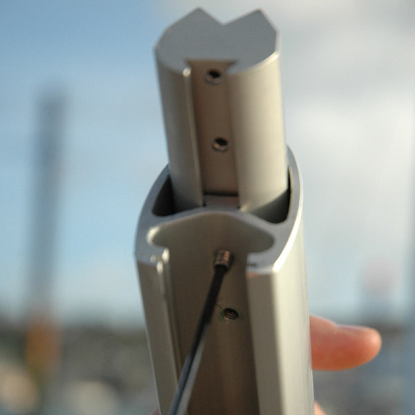 ScanStrut Radar mount Selvnivellerende, radar bagved bagstag