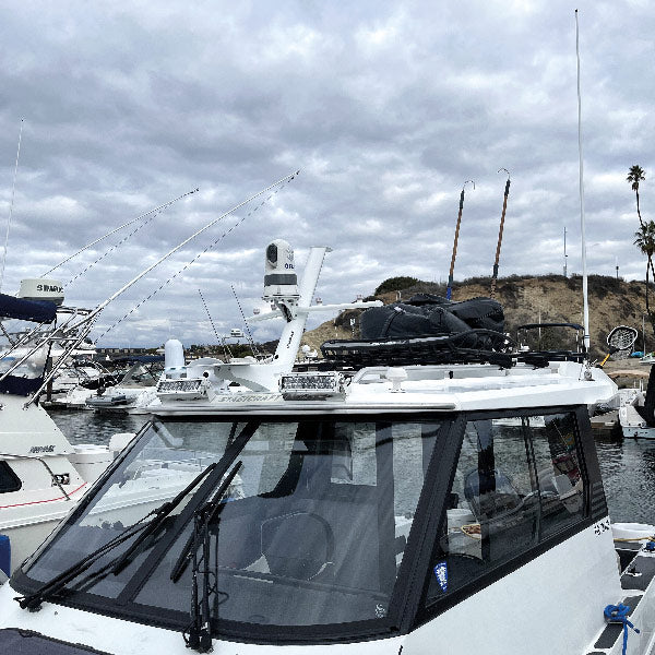 ScanStrut tilspidset radarmast til lys, kameraer, GPS, VHF o