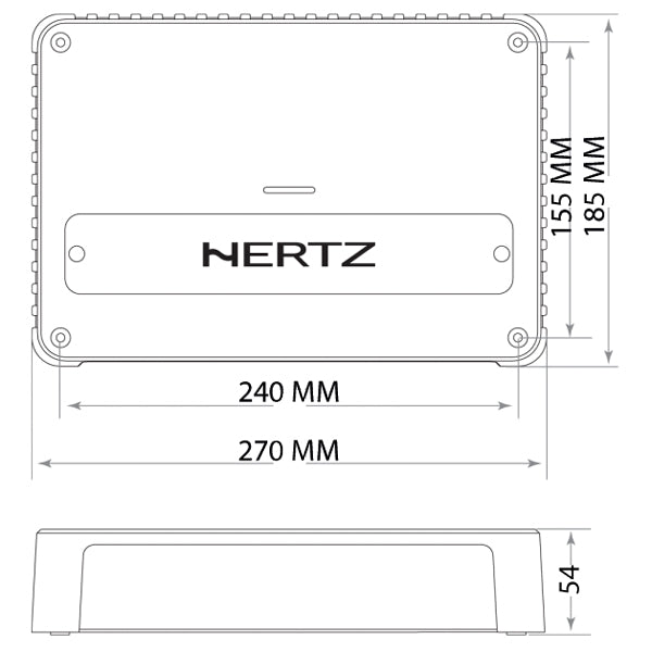 Hertz VENEZIA V5C-MARINE 5 KANALS FORSTÆRK COMP 4x115W+1x550