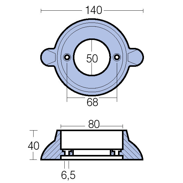 Tecnoseal Bukh drev zink