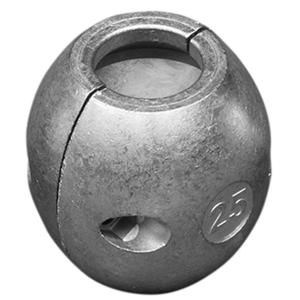 Tecnoseal zinkanode aksel 25mm aksel