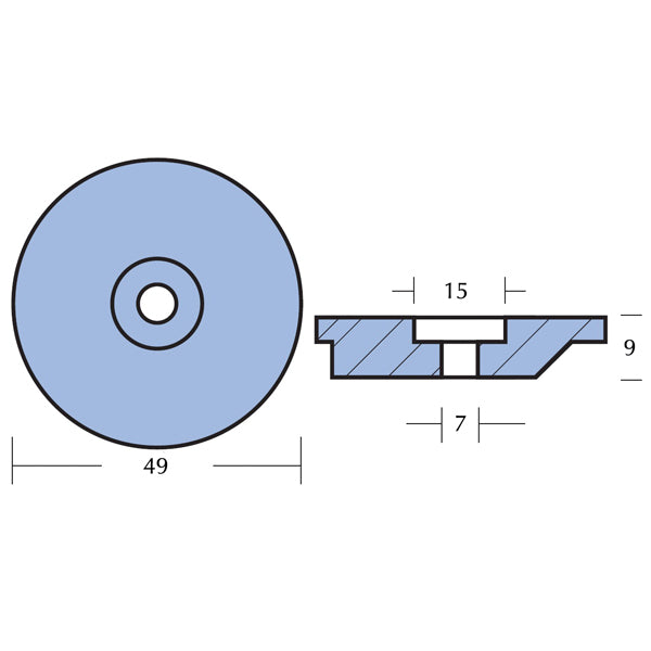 Tecnoseal Suzuki 9,9&15hk, johnson/evinrude 9,9 & 15 4-t