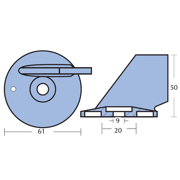 Tecnoseal Suzuki 40-85 2-t/40-60 4-t, Johnson/Evinrude 40-70